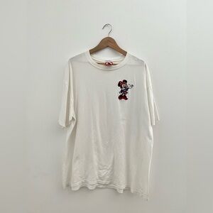 Vintage y2K Disney Minnie Mouse White T-Shirt OSFA